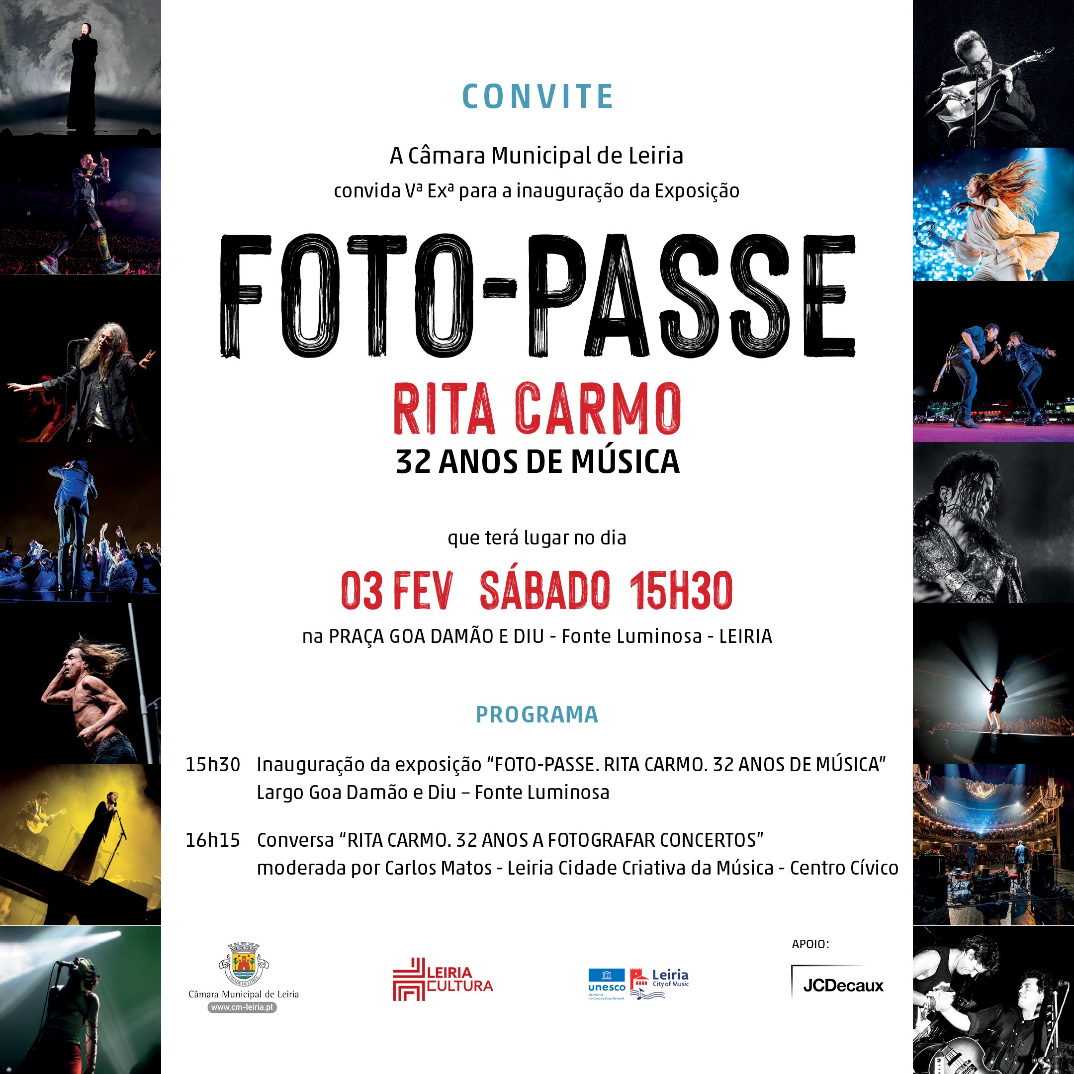 foto tipo passe exposição Rita Carmo