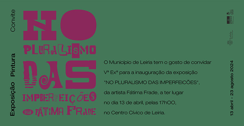 exposição fátima frade leiria cidade criativa da música